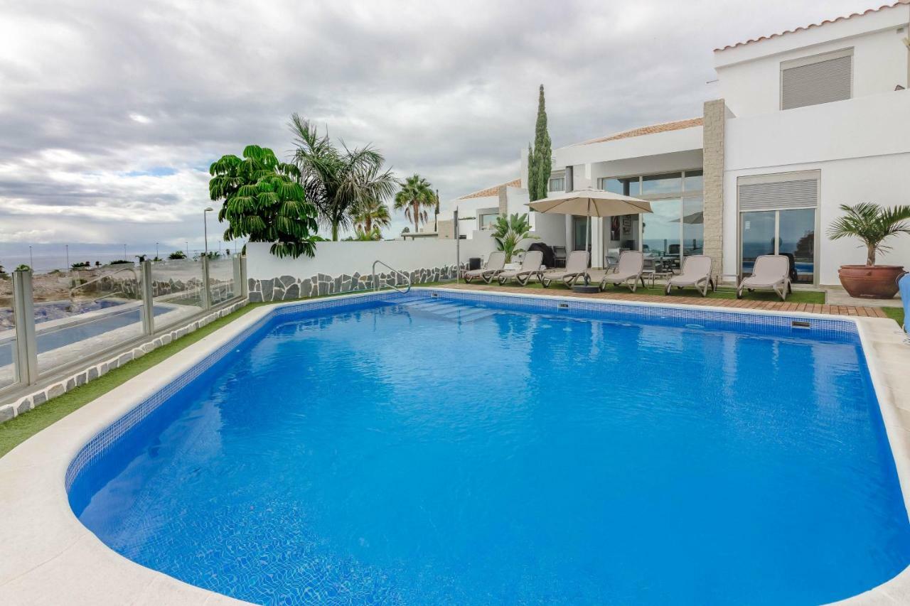 Villa Isabella, Luxury Villa With Heated Pool Ocean View In Adeje, Tenerife Costa Adeje  Exterior photo