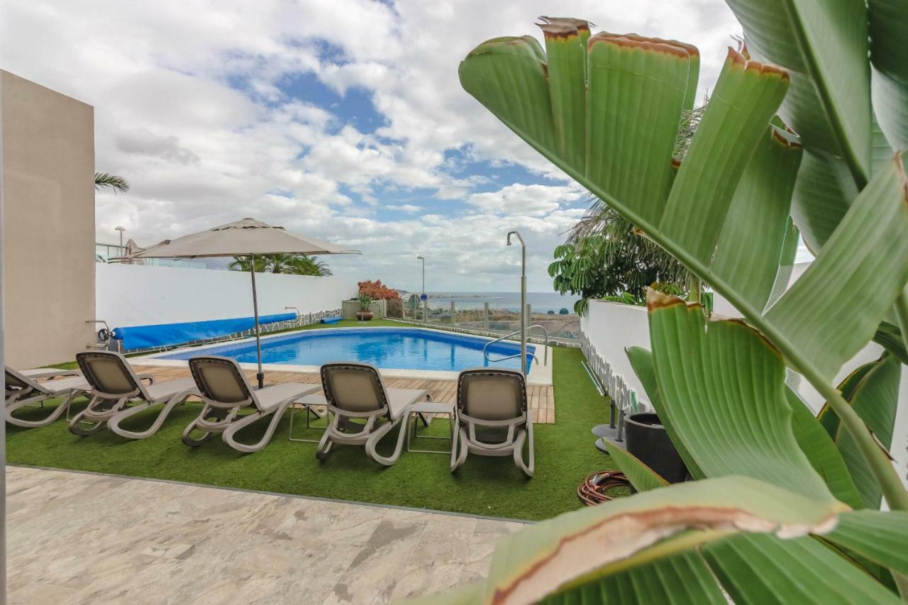 Villa Isabella, Luxury Villa With Heated Pool Ocean View In Adeje, Tenerife Costa Adeje  Exterior photo