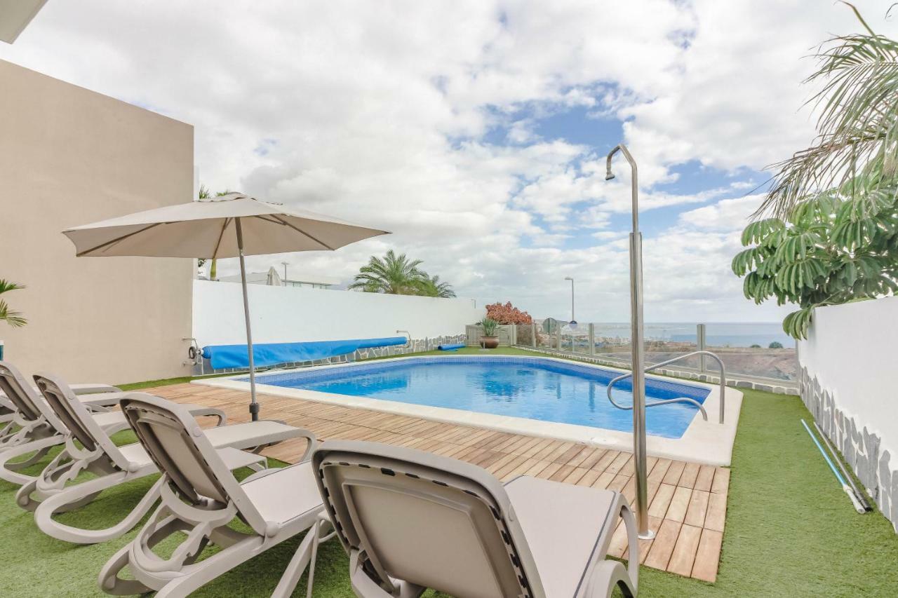 Villa Isabella, Luxury Villa With Heated Pool Ocean View In Adeje, Tenerife Costa Adeje  Exterior photo